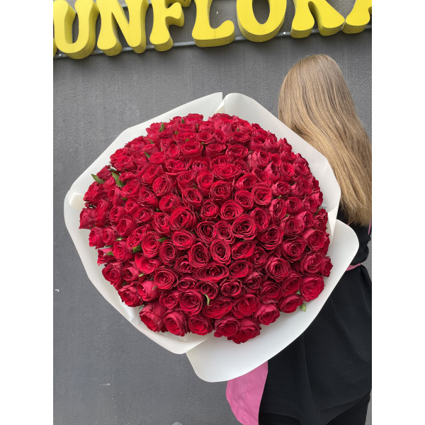 151 троянда Мадам ред